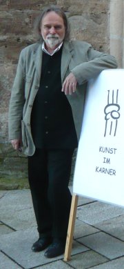 Werkeinfhrung Hermann Nitsch mit Prof. Wolfgang Denk  Kunst im Karner