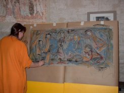 Workshop mit Doris Frass  Kunst im Karner - St. Othmar