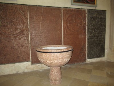 Taufbecken von 1862