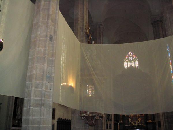 Rauminstallation der karolingischen Vorgngerkirche