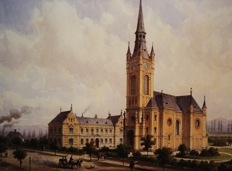 Ölbild Waisenhauskirche