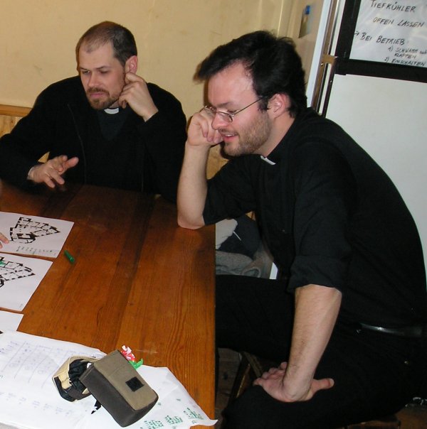 Kaplan Andrzej Prochniak und Peter Ramsebner © Pfarre St. Othmar in Mödling