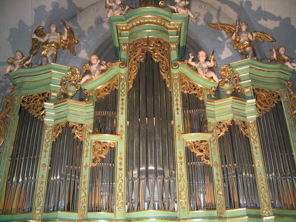 Prospekt der Orgel
