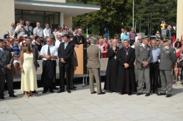 Lekcja historii na polskich dozynkach na  Kahlenbergu 2008 - Polska Wsplnota w Parafii St. Othmar