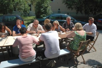 Grill party u księdza Mariana w Gnselsdorf