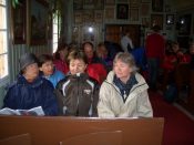 in der Kapelle Maria Einsiedl am Unterberg - Pfarrwallfahrt nach Mariazell  Pfarre St. Othmar in Mdling