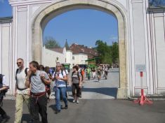 Start in Heiligenkreuz - Fuwallfahrt nach Mariazell 2007  Pfarre St. Othmar in Mdling