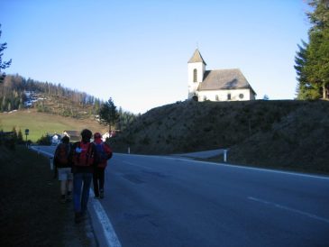 Kirche am Gscheid - Fuwallfahrt nach Mariazell 2008  Pfarre St. Othmar in Mdling