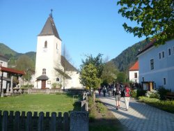 Pfarrkirche in Furth  <> Fusswallfahrt nach Mariazell 2009  Pfarre St. Othmar in Mdling